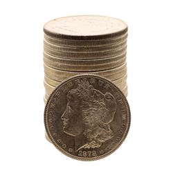 Roll of (20) Brilliant Uncirculated 1878-S $1 Morgan Silver Dollar Coins