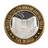 Image 1 : .999 Fine Silver Mirage Las Vegas, Nevada $10 Limited Edition Gaming Token