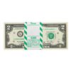 Image 1 : Pack of (100) Consecutive 2013 $2 Federal Reserve STAR Notes San Francisco