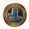 Image 2 : .999 Silver Eldorado Hotel and Casino $10 Casino Gaming Token Limited Edition