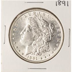 1891 $1 Morgan Silver Dollar Coin
