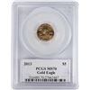 Image 2 : 2013 $5 American Gold Eagle Coin PCGS MS70 Mint Director Signature Series