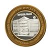 Image 1 : .999 Fine Silver Imperial Palace Las Vegas, Nevada $10 Limited Edition Gaming Token