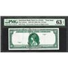 Image 1 : 1929 10 Unit American Bank Note Co. "Test Note" PMG Choice Uncirculated 63EPQ