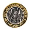 Image 2 : .999 Silver Hilton Reno, Nevada $10 Casino Limited Edition Gaming Token