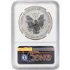 Image 2 : 2006-P $1 Reverse Proof American Silver Eagle Coin NGC PF69
