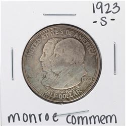 1923-S Monroe Doctrine Centennial Commemorative Half Dollar Coin