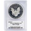 Image 2 : 2000-P $1 Proof American Silver Eagle Coin PCGS PR69DCAM Moy Signature