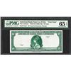 Image 1 : 1929 10 Unit American Bank Note Co. "Test Note" PMG Gem Uncirculated 65EPQ