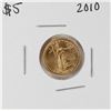 Image 1 : 2010 $5 American Gold Eagle Coin