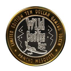 .999 Silver Rancho Mesquite Casino Nevada $10 Casino Limited Edition Gaming Token
