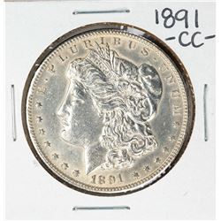 1891-CC $1 Morgan Silver Dollar Coin