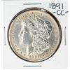 Image 1 : 1891-CC $1 Morgan Silver Dollar Coin