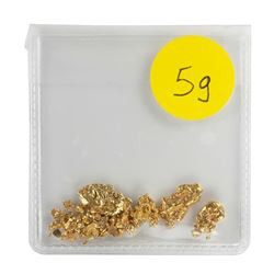 Lot of Gold Nuggets 5.0 Grams Gold Weight