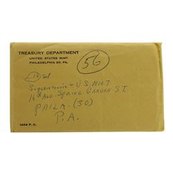 1956 (5) Coin Proof Set In Envelope