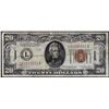 Image 1 : 1934A $20 Hawaii WWII Emergency Issue Federal Reserve Notes