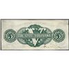 Image 2 : 1862 $5 State of Louisiana Baton Rouge Obsolete Note