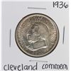 Image 1 : 1936 Cleveland Centennial Commemorative Half Dollar Coin