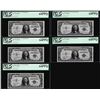 Image 1 : (5) Consec. 1935A $1 "R" Experimental Silver Certificate Notes PCGS Choice New 64PPQ