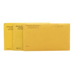 Lot of 1962-1964 (5) Coin Proof Sets in Envelopes