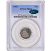 Image 2 : 1882 Proof Seated Liberty Dime Coin Arrows PCGS PR66 CAC Amazing Toning