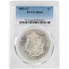 Image 1 : 1882-CC $1 Morgan Silver Dollar Coin PCGS MS66