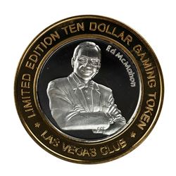.999 Silver Las Vegas Club $10 Limited Edition Casino Gaming Token