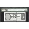 Image 2 : 1929 10 Unit American Bank Note Co. "Test Note" PMG Choice Uncirculated 63EPQ