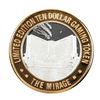 Image 2 : .999 Fine Silver Mirage Las Vegas, Nevada $10 Limited Edition Gaming Token