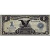 Image 1 : 1899 $1 Black Eagle Silver Certificate STAR Note