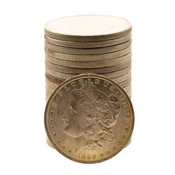 Roll of (20) Brilliant Uncirculated 1899-O $1 Morgan Silver Dollar Coins