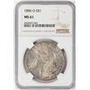 Image 1 : 1886-O $1 Morgan Silver Dollar Coin NGC MS61