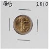 Image 1 : 2010 $5 American Gold Eagle Coin