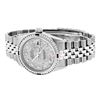 Image 5 : Rolex Mens Stainless Steel Meteorite Diamond & Ruby Datejust Wristwatch