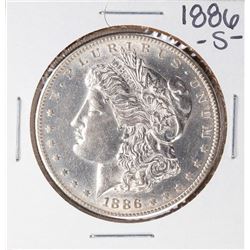 1886-S $1 Morgan Silver Dollar Coin