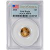 Image 1 : 2010 $5 American Gold Eagle Coin PCGS MS70 First Strike