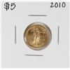 Image 1 : 2010 $5 American Gold Eagle Coin