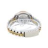 Image 9 : Rolex Ladies Two Tone 18K Quickset Champagne Diamond & Ruby Datejust Wristwatch