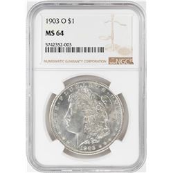 1904-O $1 Morgan Silver Dollar Coin NGC MS64