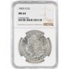 Image 1 : 1904-O $1 Morgan Silver Dollar Coin NGC MS64