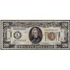 Image 1 : 1934A $20 Hawaii WWII Emergency Issue Federal Reserve Note