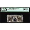Image 1 : 1863 Third Issue 50 Cents Spinner Fractional Currency Note PCGS Choice About New 58PPQ