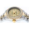 Image 5 : Rolex Ladies Two Tone 14K Champagne String Diamond Datejust Wristwatch