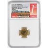 Image 1 : 2015 $20 Canada Howling Wolf 1/10 oz. Gold Coin NGC MS69 First Day of Issue