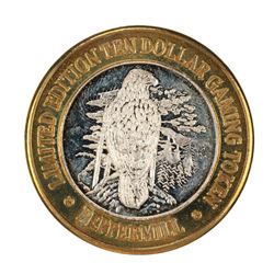 .999 Silver Peppermill Hotel Casino Reno $10 Casino Gaming Token Limited Edition