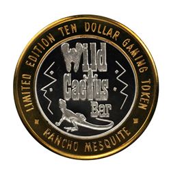 .999 Silver Rancho Mesquite Casino Nevada $10 Casino Limited Edition Gaming Token