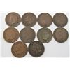 Image 1 : Group of Ten (10ct.) Better Indian Cents See List
