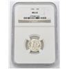 Image 1 : 1941 MERCURY DIME BU NGC MS65