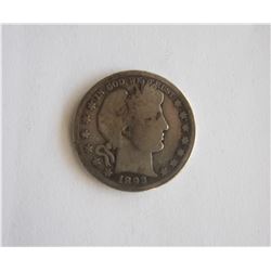 1893 S BARBER HALF DOLLAR