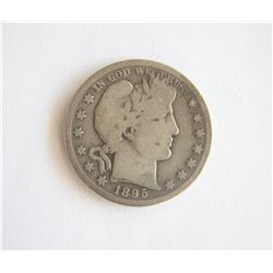 1895 S BARBER HALF DOLLAR